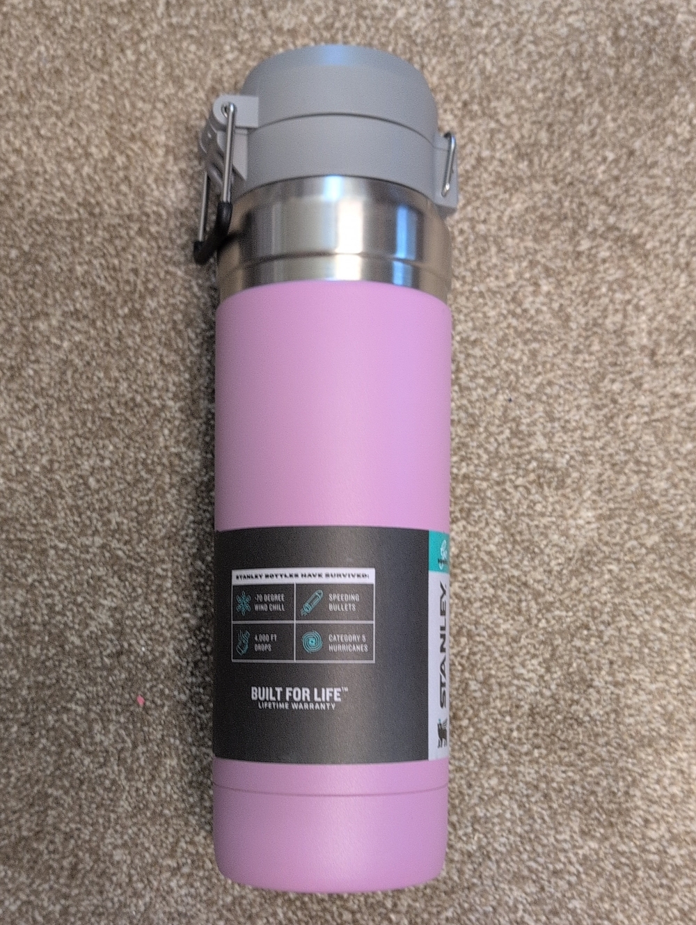 NWT Stanley Lavender Stainless Steel Water Bottle - Picture 6 of 12